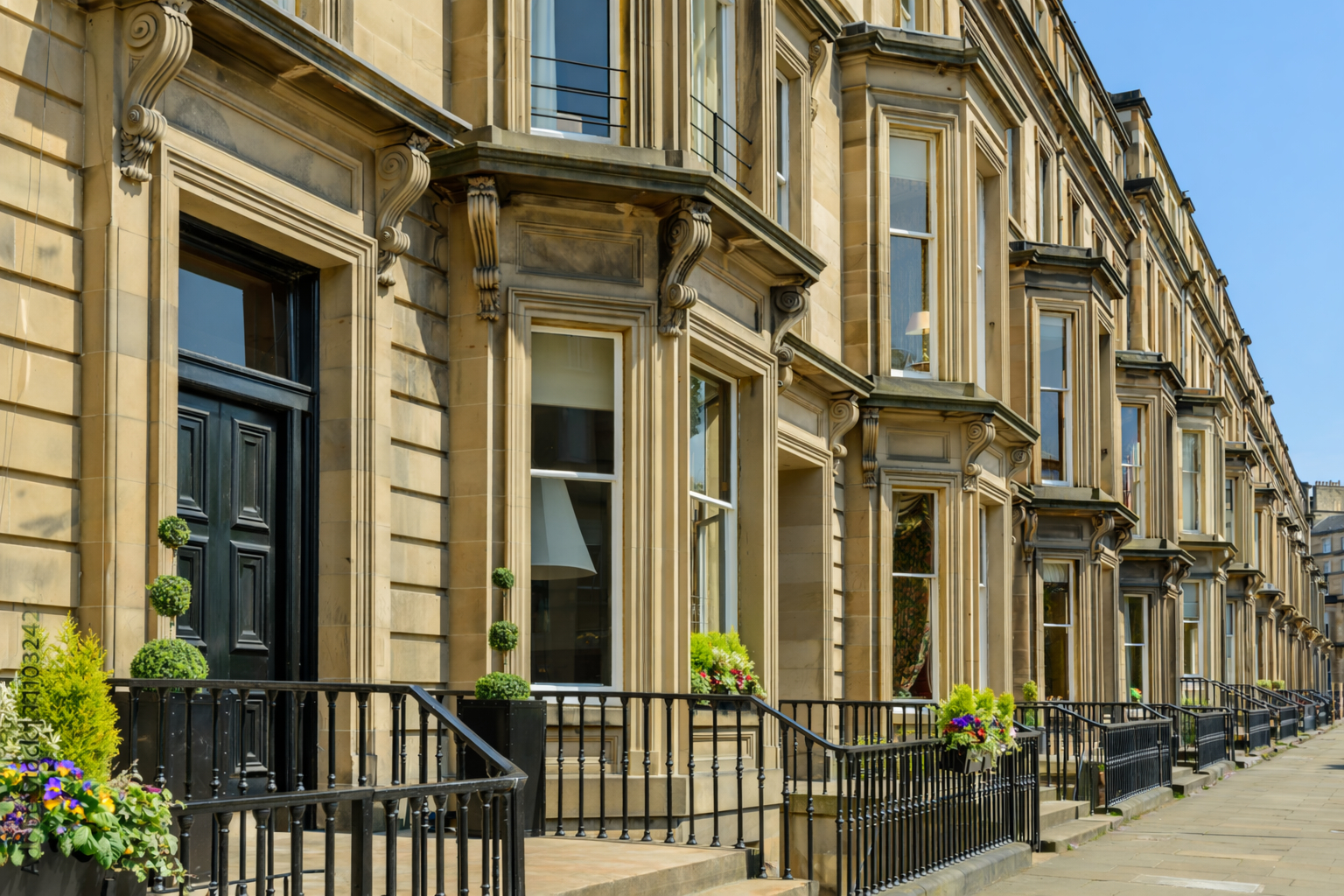 Edinburgh Georgian terrace